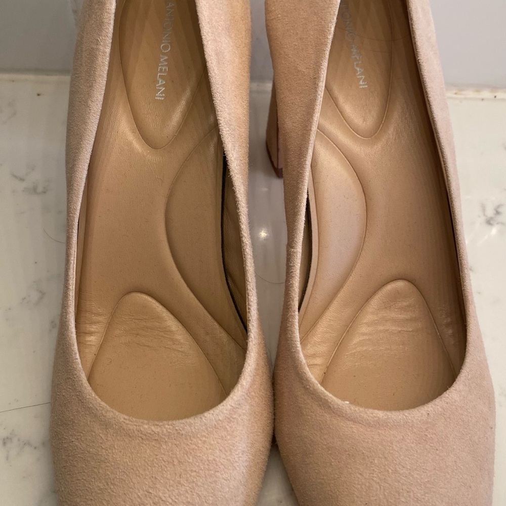 ANTONIO MELANI Cream Heels Classic Design - Picture 3 of 7